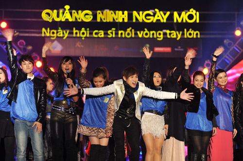 100 ca sĩ Việt hát trong giá lạnh